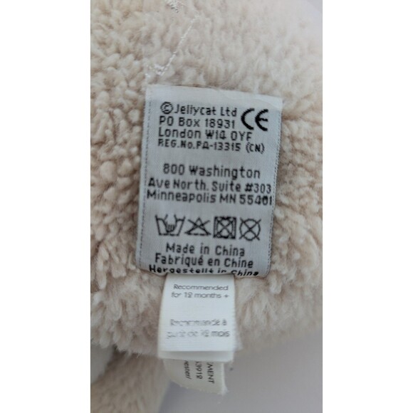 Adorable Jellycat London Sweetie Beige Bunny Rabbit Plush Stuffed Animal 14” - Picture 8 of 10